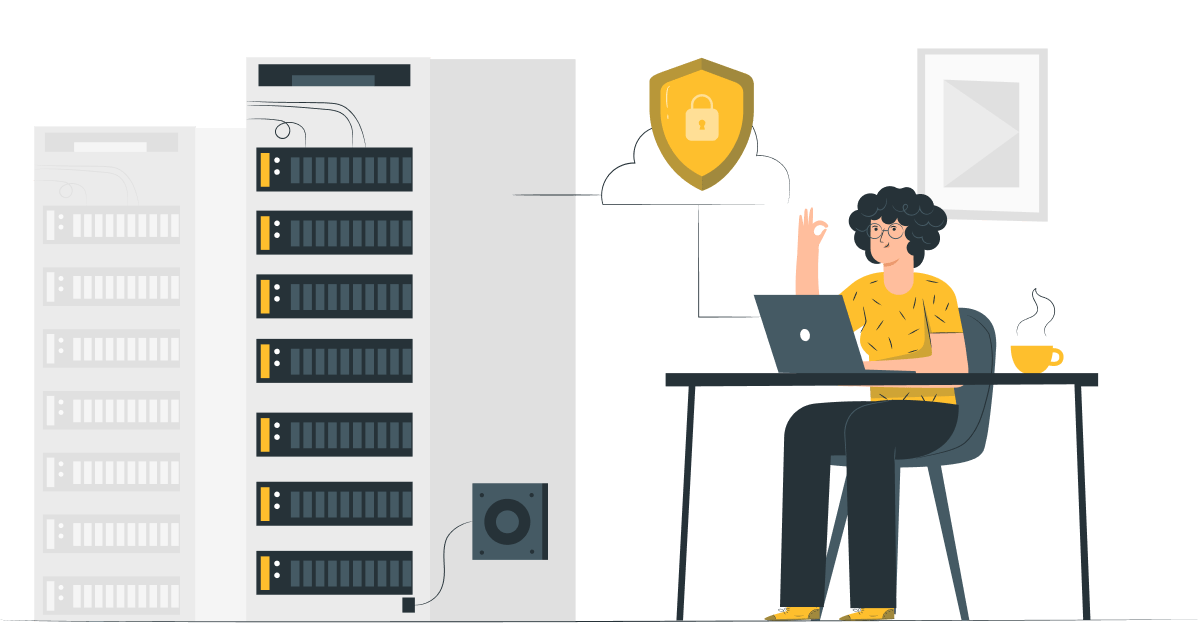 Illustration of DevOps protection