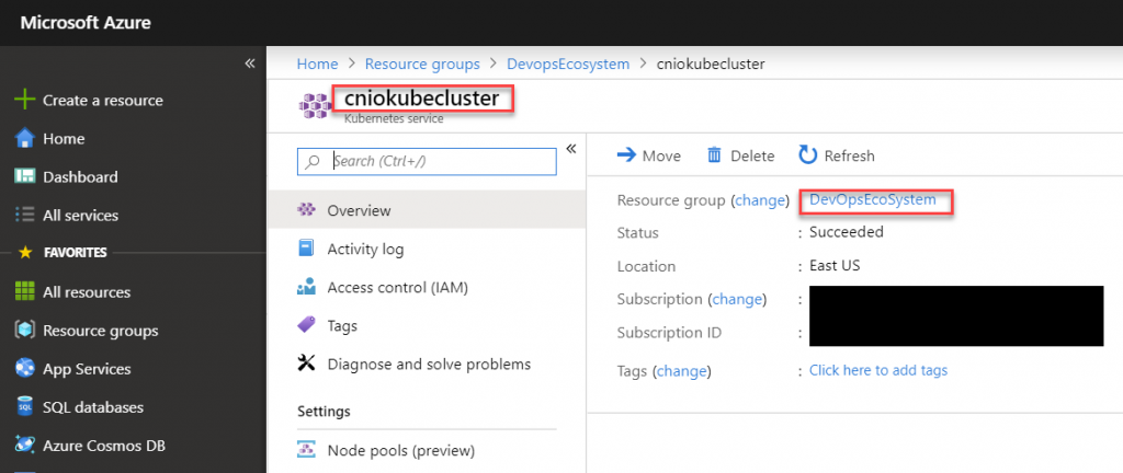 Azure Ecosystem AKS