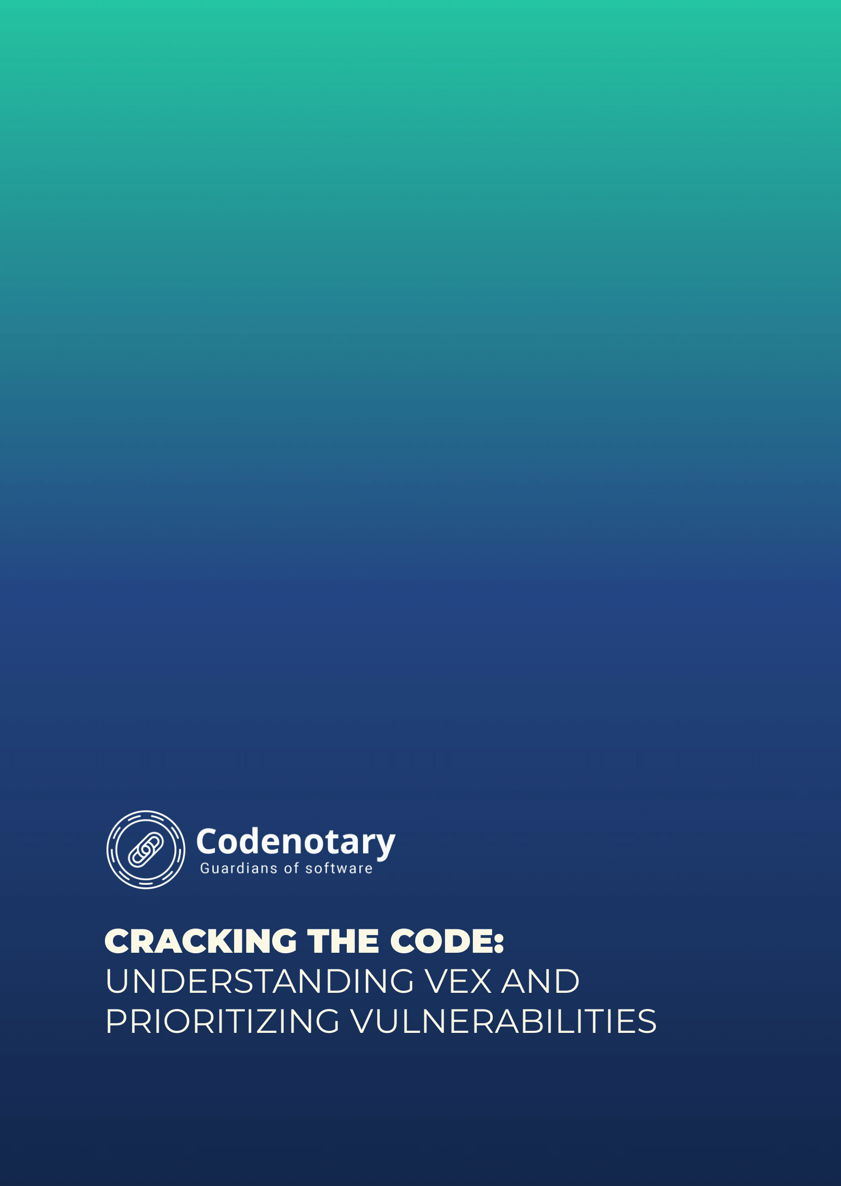 VEX whitepaper preview, page 1