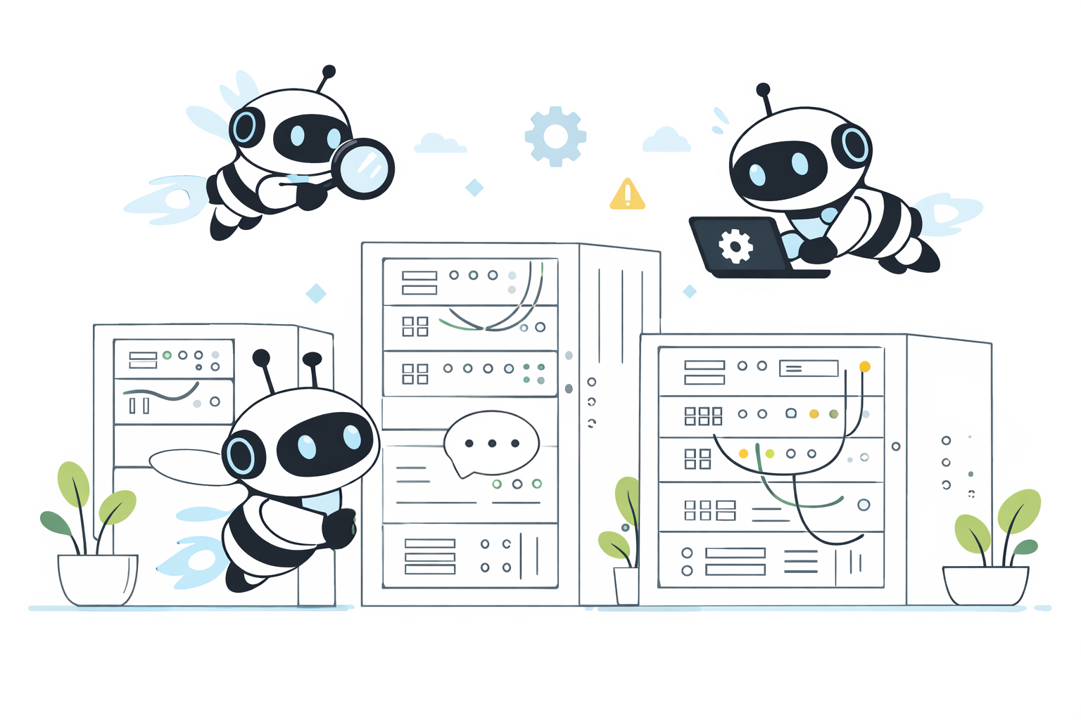 AI agents mapped across an organization's infrastructure